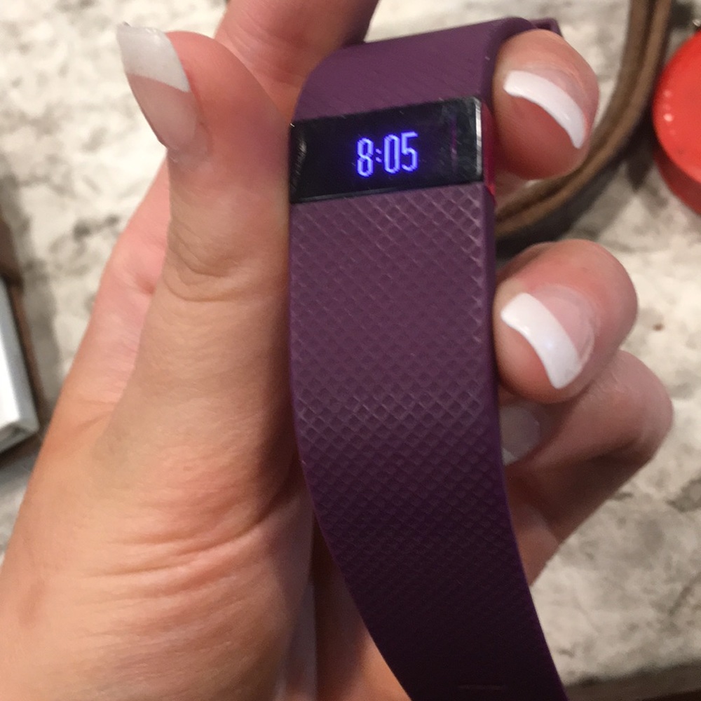 Fitbit charge HR with charger